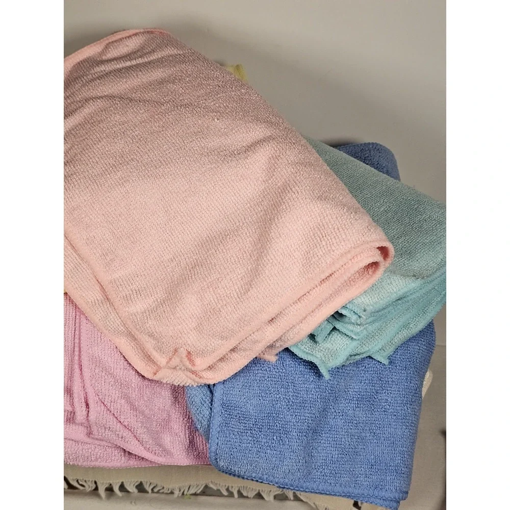 Microfiber Cleansing Clothes Lot Of 41 Multicolor